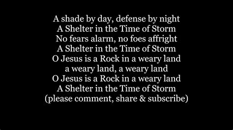 ehs hymn lyrics|A Shelter in the Time of Storm > Lyrics .